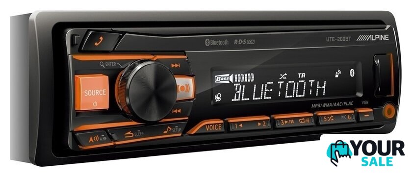 USB-магнитола Alpine UTE-200BT - Изображение №2 — Интернет-магазин Your Sale