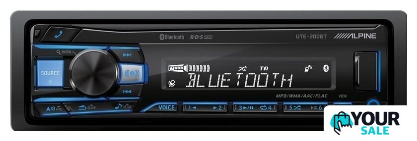 USB-магнитола Alpine UTE-200BT - Изображение №1 — Интернет-магазин Your Sale