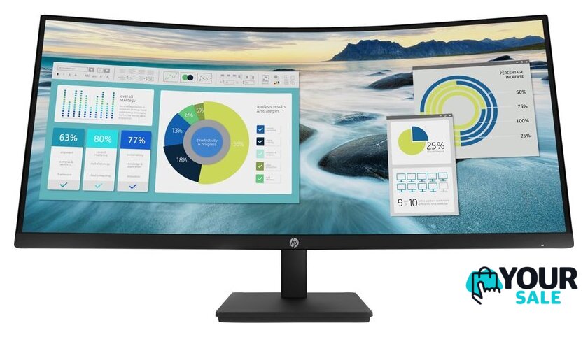Монитор HP P34hc G4 21Y56AS - Изображение №1 — Интернет-магазин Your Sale