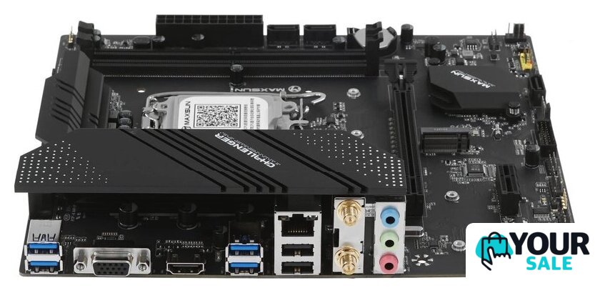 Материнская плата Maxsun Challenger B760M D5 WiFi - Изображение №3 — Интернет-магазин Your Sale