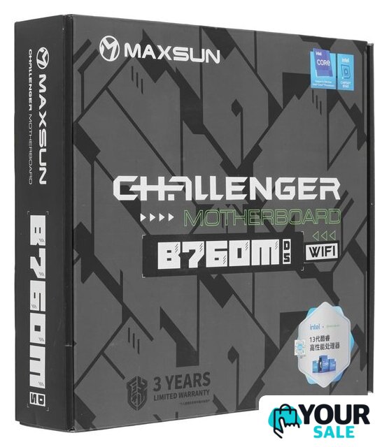 Материнская плата Maxsun Challenger B760M D5 WiFi - Изображение №6 — Интернет-магазин Your Sale