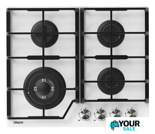 Варочная панель Akpo PGA 604 HGC-T WH - Изображение №1 — Интернет-магазин Your Sale