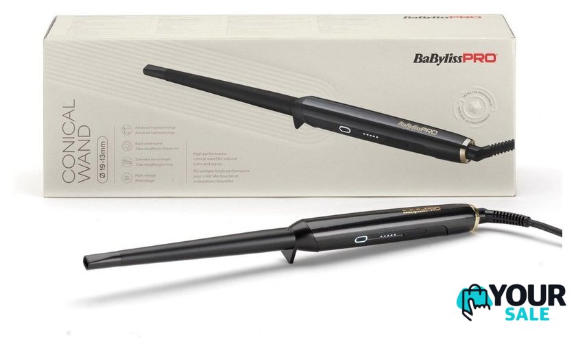 Конусная плойка BaByliss PRO Conical Wand BAB2480E - Изображение №2 — Интернет-магазин Your Sale