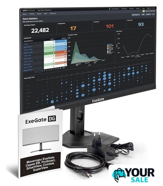 Монитор ExeGate SuperView EH2700TA EX299036RUS - Изображение №6 — Интернет-магазин Your Sale