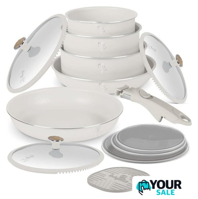 Набор кастрюль Berlinger Haus Sahara Nordic Collection BH-8420 - Изображение №1 — Интернет-магазин Your Sale