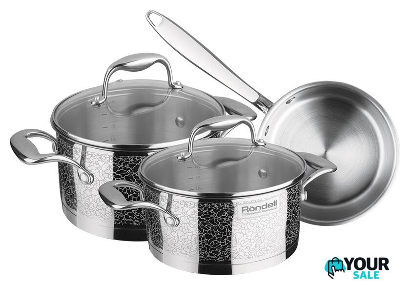 Набор кастрюль Rondell RDS-379 - Изображение №1 — Интернет-магазин Your Sale
