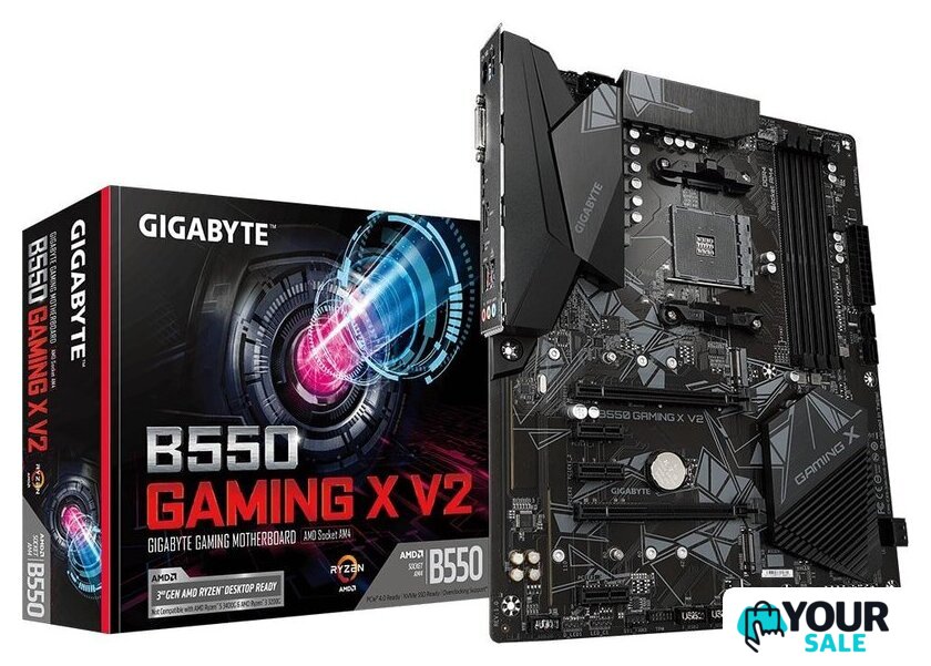 Материнская плата Gigabyte B550 Gaming X V2 (rev. 1.0/1.1/1.2) - Изображение №6 — Интернет-магазин Your Sale