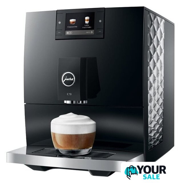 Кофемашина JURA C9 Piano Black EA 15753 (черный) - Изображение №1 — Интернет-магазин Your Sale