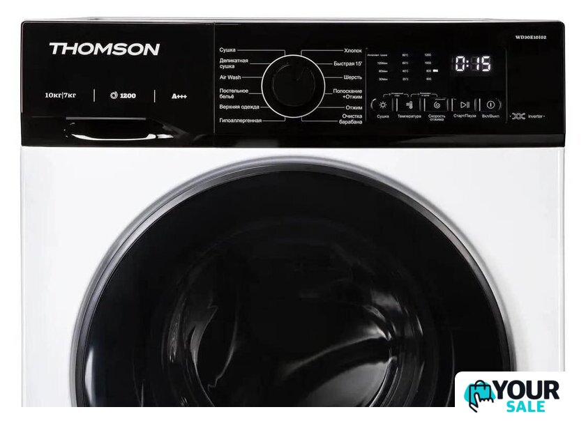 Стирально-сушильная машина Thomson WD30E10I02 - Изображение №4 — Интернет-магазин Your Sale