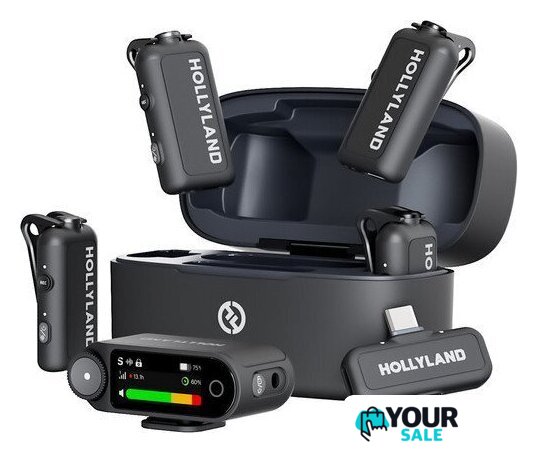 Радиосистема Hollyland LARK MAX 2 Combo 4-Person Version - Изображение №1 — Интернет-магазин Your Sale