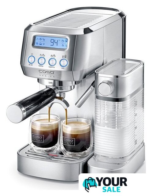 Рожковая кофеварка CASO Espresso Gourmet Latte - Изображение №1 — Интернет-магазин Your Sale