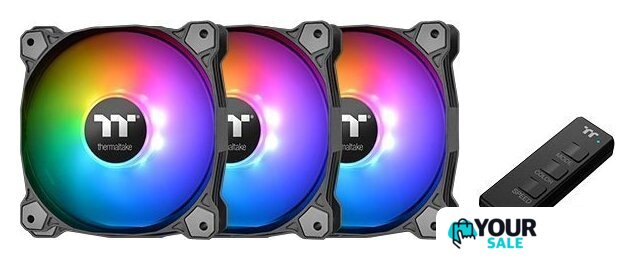 Комплект вентиляторов для корпуса Thermaltake Pure 12 ARGB Sync TT Premium Edition CL-F079-PL12SW-A - Изображение №1 — Интернет-магазин Your Sale
