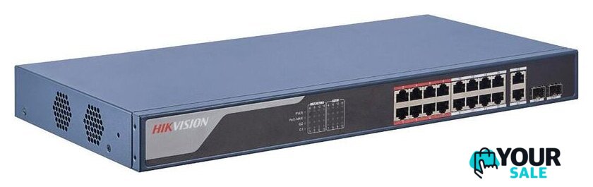 Настраиваемый коммутатор Hikvision DS-3E1318P-EI - Изображение №1 — Интернет-магазин Your Sale