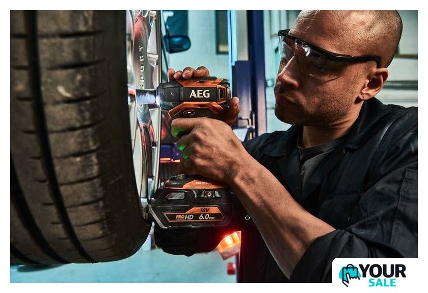 Гайковерт AEG Powertools BSS 18C12ZB6-0 4935472012 (без АКБ) - Изображение №9 — Интернет-магазин Your Sale