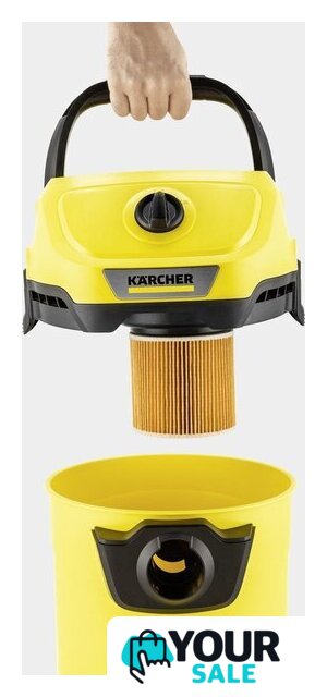 Пылесос Karcher WD 3-18 Battery Set [1.628-551.0] - Изображение №2 — Интернет-магазин Your Sale
