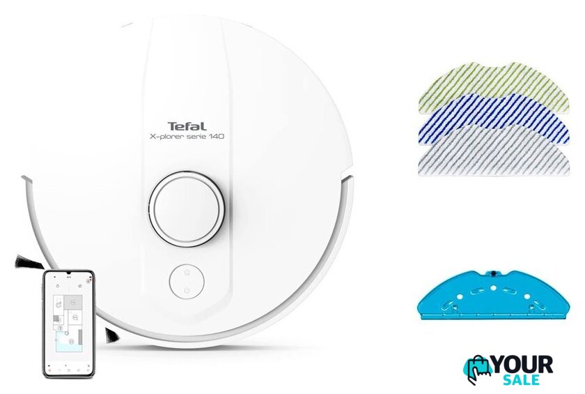 Робот-пылесос Tefal X-PLORER Serie 140 RG9177WH - Изображение №1 — Интернет-магазин Your Sale