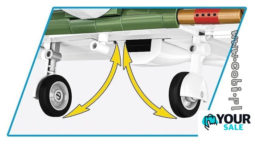 Конструктор Cobi World War II 5728 Hawker Hurricane Mk.I - Изображение №7 — Интернет-магазин Your Sale