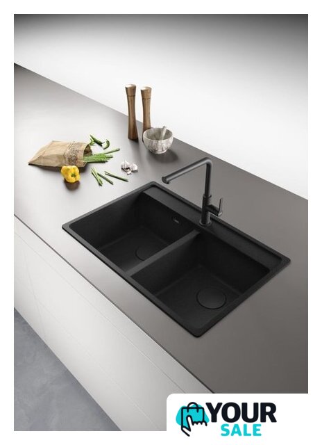Кухонная мойка Franke Maris MRG 620-35-35 114.0741.199 (оникс) - Изображение №2 — Интернет-магазин Your Sale