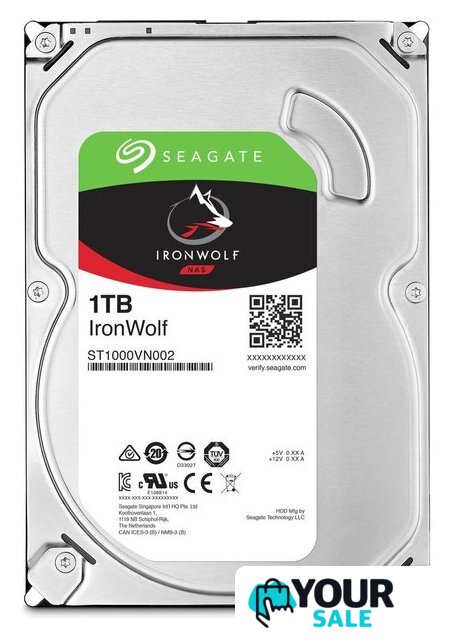 Жесткий диск Seagate Ironwolf 1TB [ST1000VN002] - Изображение №1 — Интернет-магазин Your Sale