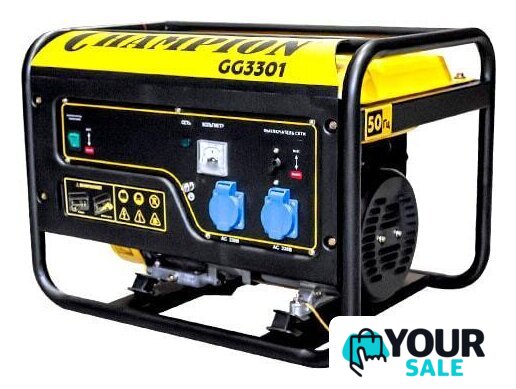 Бензиновый генератор Champion GG3301 - Изображение №2 — Интернет-магазин Your Sale