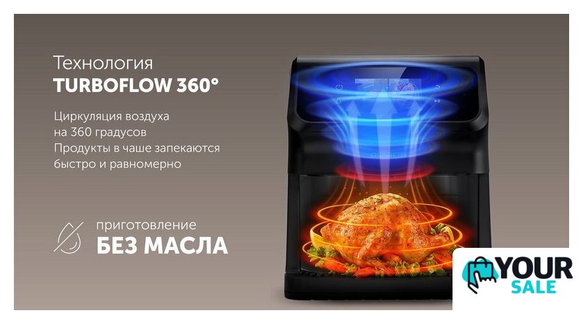 Аэрогриль (аэрофритюрница) Polaris PAF 9007WS - Изображение №15 — Интернет-магазин Your Sale