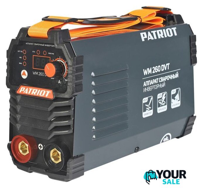 Сварочный инвертор Patriot WM 260DVT - Изображение №2 — Интернет-магазин Your Sale
