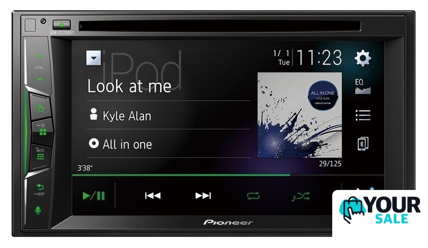 DVD-проигрыватель Pioneer AVH-Z2200BT - Изображение №2 — Интернет-магазин Your Sale