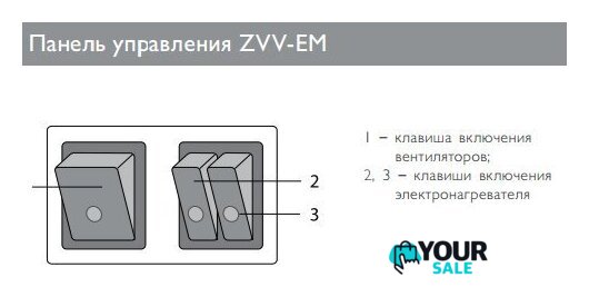Тепловая завеса ZILON ZVV-0.8E5M - Изображение №3 — Интернет-магазин Your Sale