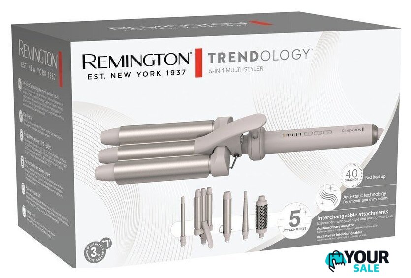 Мультистайлер Remington Trendology 5-in-1 CI41MS5 - Изображение №3 — Интернет-магазин Your Sale