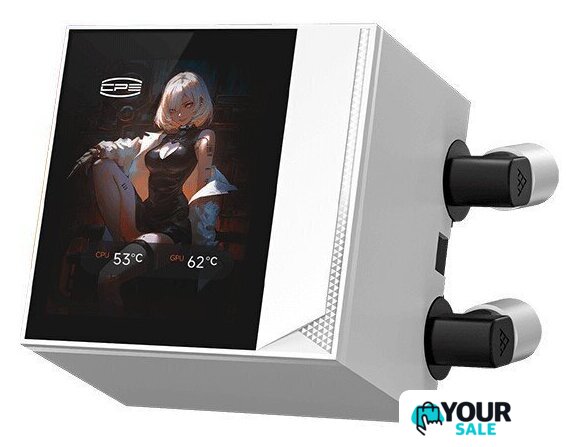 Система жидкостного охлаждения для процессора PCCooler DC360 Pro ARGB Display (белый) - Изображение №3 — Интернет-магазин Your Sale