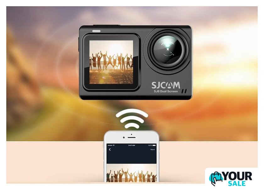 Экшен-камера SJCAM SJ8 Dual Screen (черный) - Изображение №2 — Интернет-магазин Your Sale