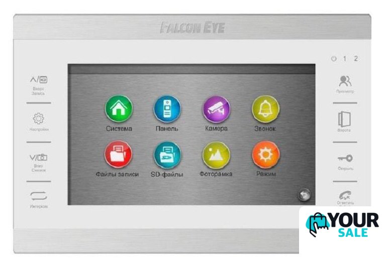 Монитор Falcon Eye FE-70 Atlas HD (белый) - Изображение №1 — Интернет-магазин Your Sale