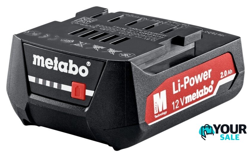 Аккумулятор Metabo Li-Power 625406000 (12В/2 Ah) - Изображение №1 — Интернет-магазин Your Sale
