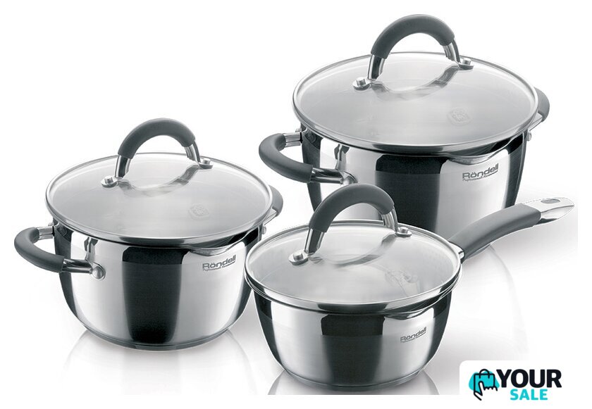 Набор кастрюль Rondell RDS-341 - Изображение №1 — Интернет-магазин Your Sale