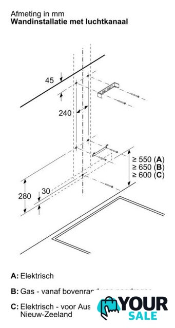 Кухонная вытяжка Bosch Serie 6 DWB67DN60 - Изображение №20 — Интернет-магазин Your Sale