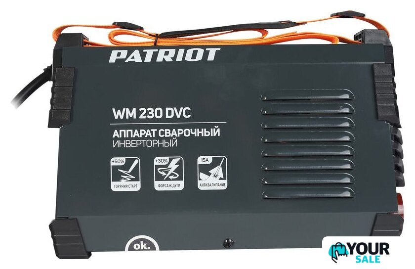 Сварочный инвертор Patriot WM 230DVС - Изображение №4 — Интернет-магазин Your Sale