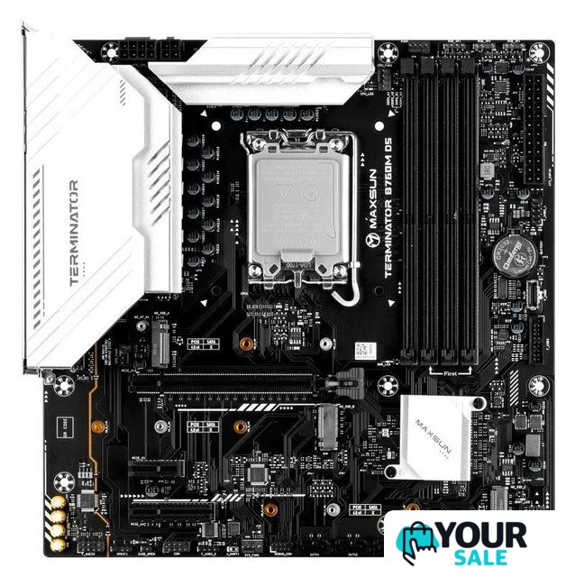 Материнская плата Maxsun Terminator B760M D5 WiFi - Изображение №1 — Интернет-магазин Your Sale