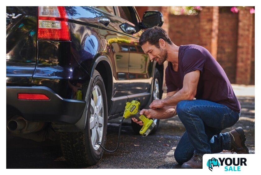 Автомобильный компрессор Ryobi R18PI-0 (без аккумулятора) - Изображение №5 — Интернет-магазин Your Sale
