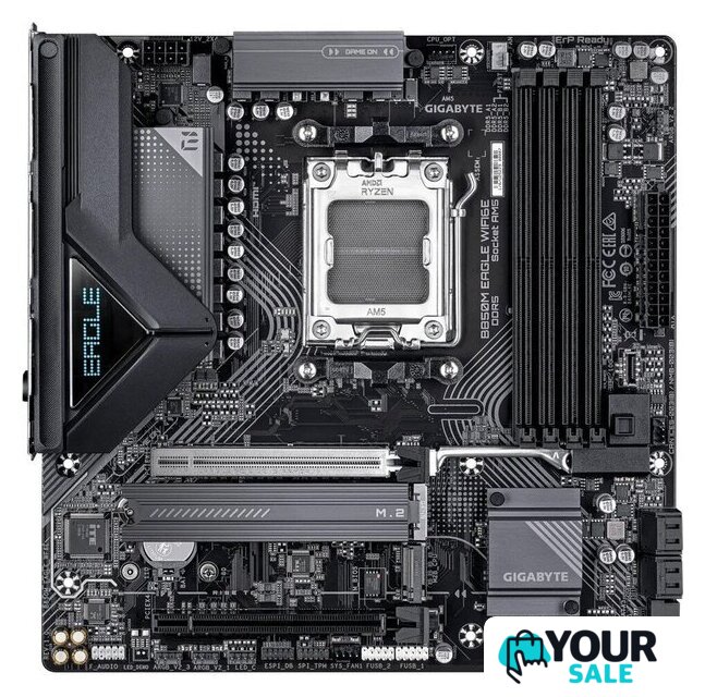 Материнская плата Gigabyte B850M Eagle WiFi6E (rev. 1.0) - Изображение №1 — Интернет-магазин Your Sale