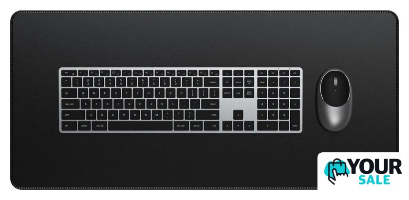 Коврик для стола Satechi Vegan-Leather Premium Desk Mat ST-LPDMK (черный) - Изображение №2 — Интернет-магазин Your Sale