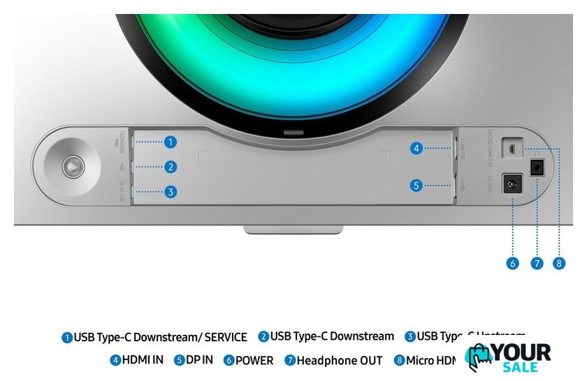 Игровой монитор Samsung Odyssey OLED G9 S49DG932SIXCI - Изображение №14 — Интернет-магазин Your Sale
