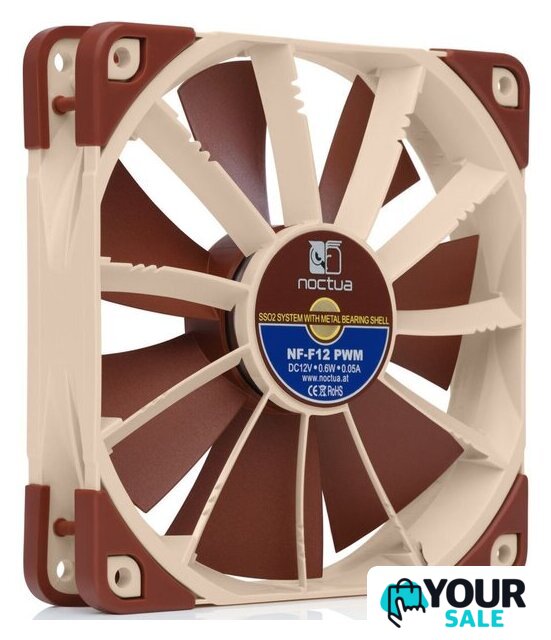 Вентилятор для корпуса Noctua NF-F12 PWM - Изображение №3 — Интернет-магазин Your Sale