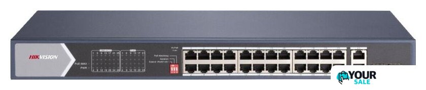 Неуправляемый коммутатор Hikvision DS-3E0528HP-E - Изображение №1 — Интернет-магазин Your Sale