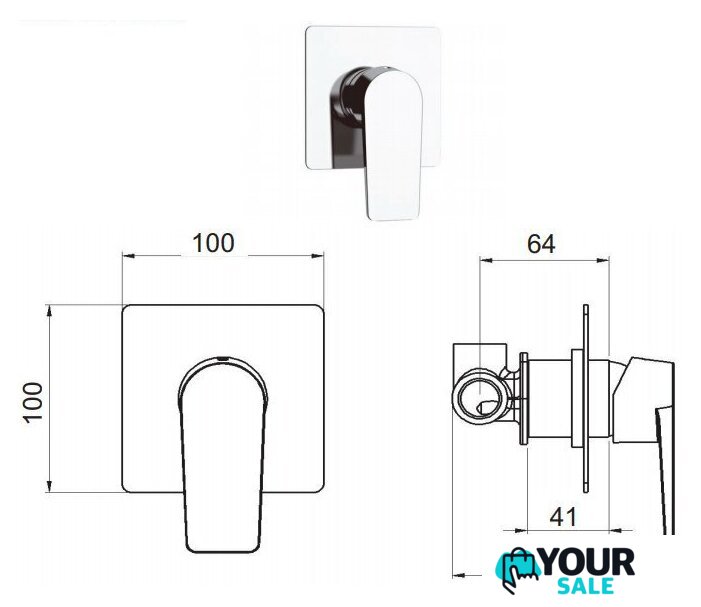 Смеситель Remer Dream D 30 - Изображение №2 — Интернет-магазин Your Sale