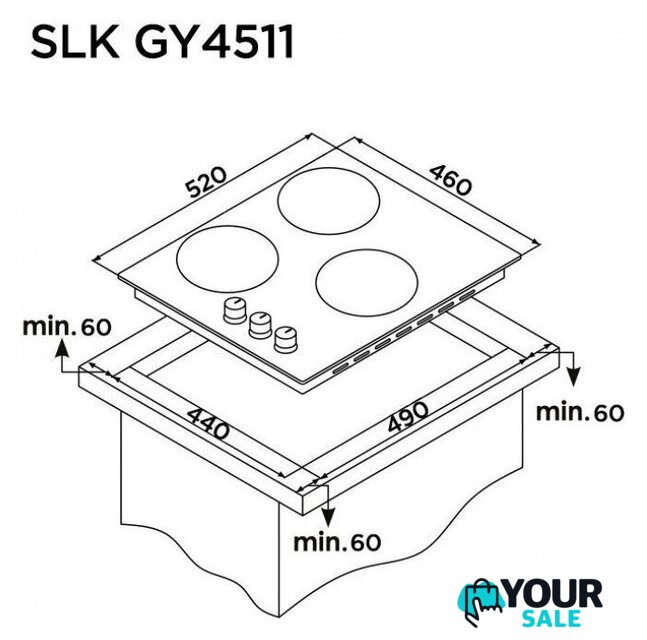 Варочная панель Schaub Lorenz SLK GY4511 - Изображение №7 — Интернет-магазин Your Sale