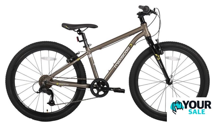 Велосипед Maxiscoo 3bike 24 M 2026 MSC-M3-2422 (коричневый матовый) - Изображение №1 — Интернет-магазин Your Sale