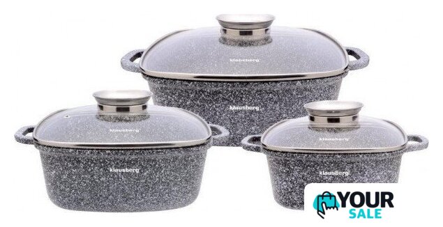 Набор кастрюль Klausberg KB-7534 - Изображение №1 — Интернет-магазин Your Sale
