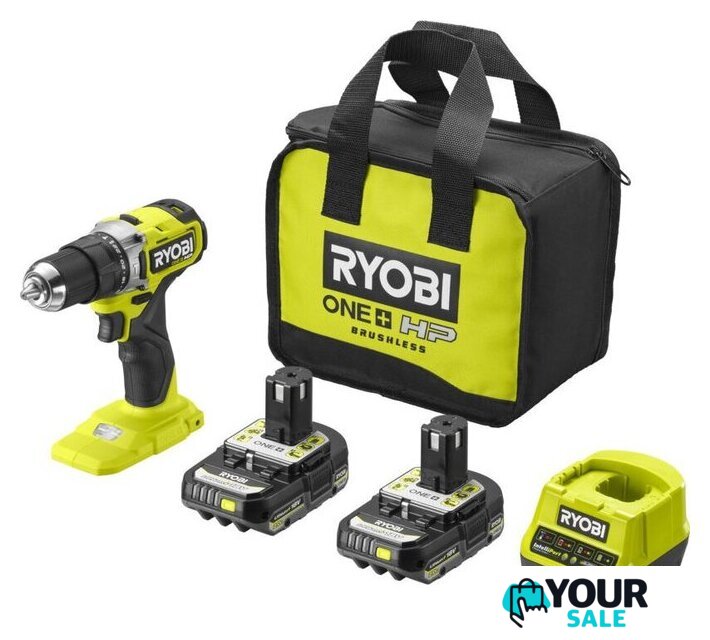 Ударная дрель-шуруповерт Ryobi HP RPD18C-220S 5133004982 (с 2-мя АКБ 2 Ah, сумка) - Изображение №1 — Интернет-магазин Your Sale