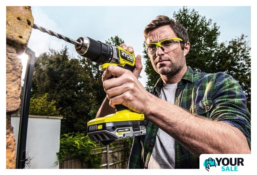 Ударная дрель-шуруповерт Ryobi HP RPD18C-220S 5133004982 (с 2-мя АКБ 2 Ah, сумка) - Изображение №5 — Интернет-магазин Your Sale