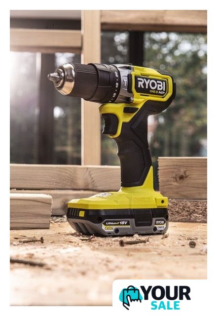 Ударная дрель-шуруповерт Ryobi HP RPD18C-220S 5133004982 (с 2-мя АКБ 2 Ah, сумка) - Изображение №9 — Интернет-магазин Your Sale